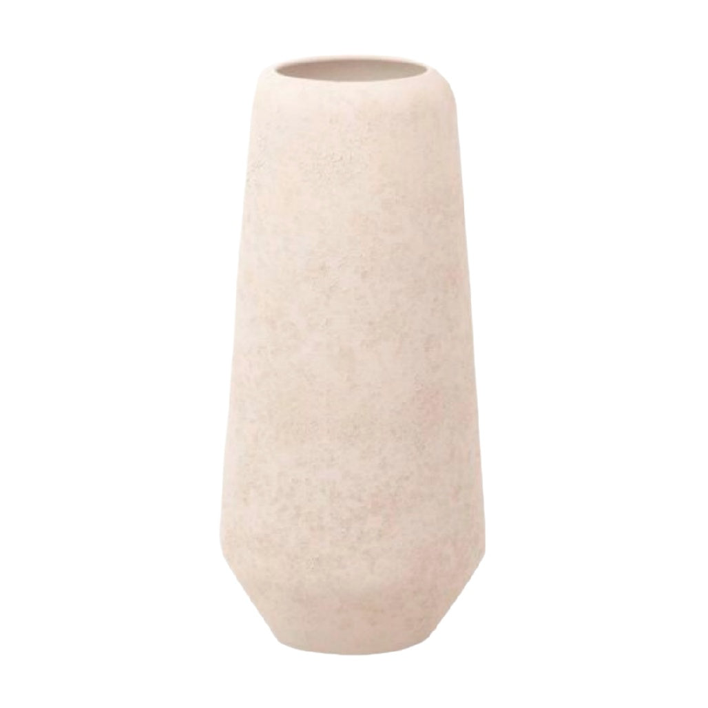 Minimalist Pink Ceramic Vase - Modern Decorative Centerpiece